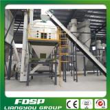 FDSP Cheap CE 2t/h biomass fuel wood sawdust pellet making mill production line